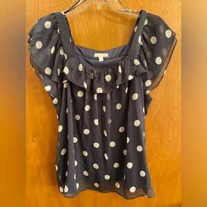 Polka dot top